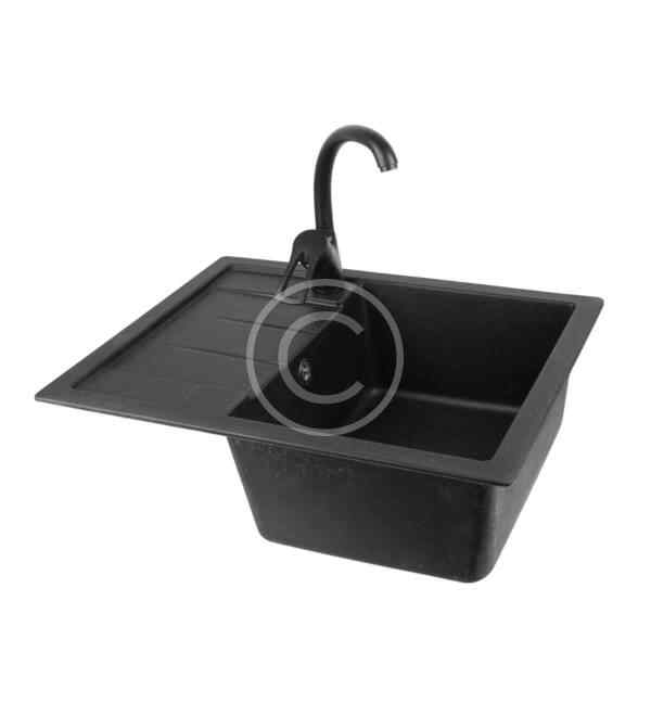 Metallic sink